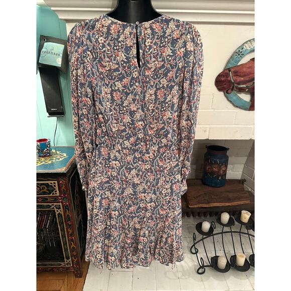 VERONICA BEARD $648 GARA FLORAL PLEATED MINIDRESS 2 - Picture 8 of 11